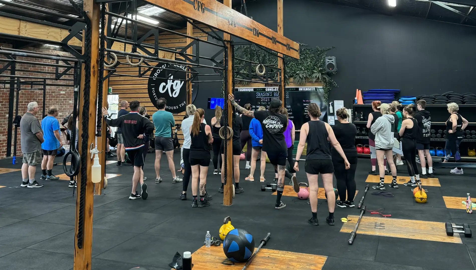 gym members
